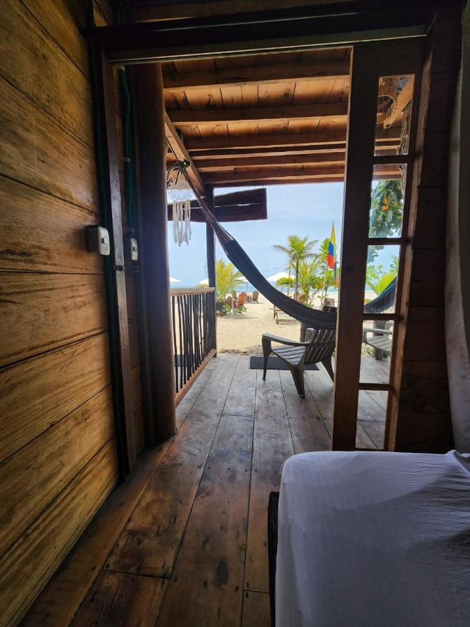 El Almendron Beach Hostel Guachaca Extérieur photo