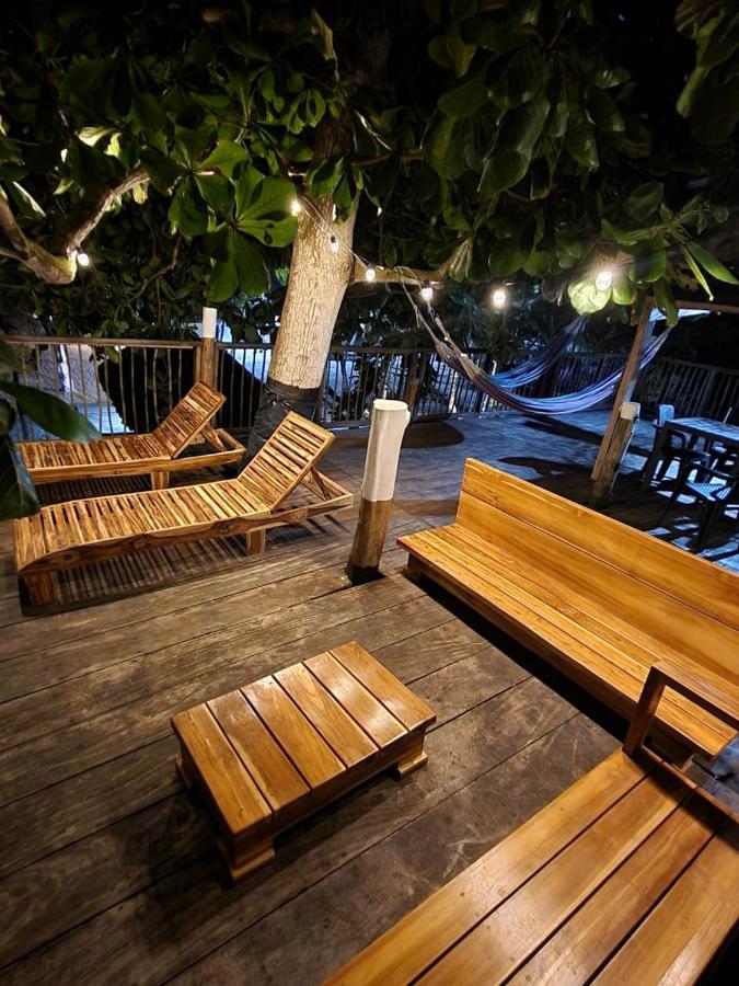 El Almendron Beach Hostel Guachaca Extérieur photo