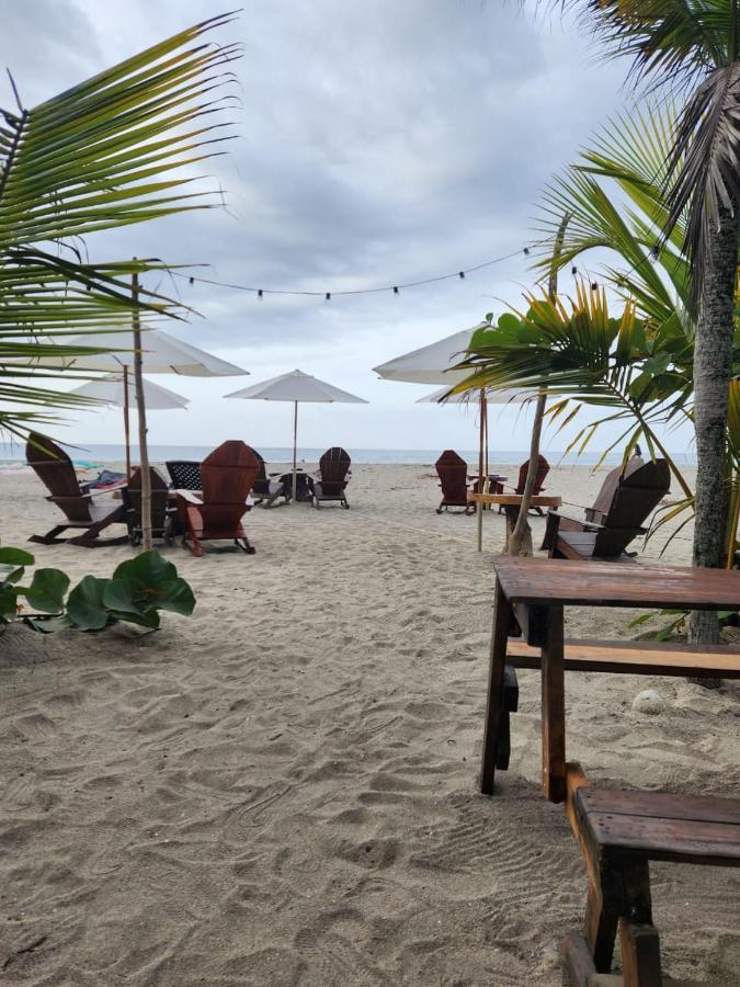 El Almendron Beach Hostel Guachaca Extérieur photo