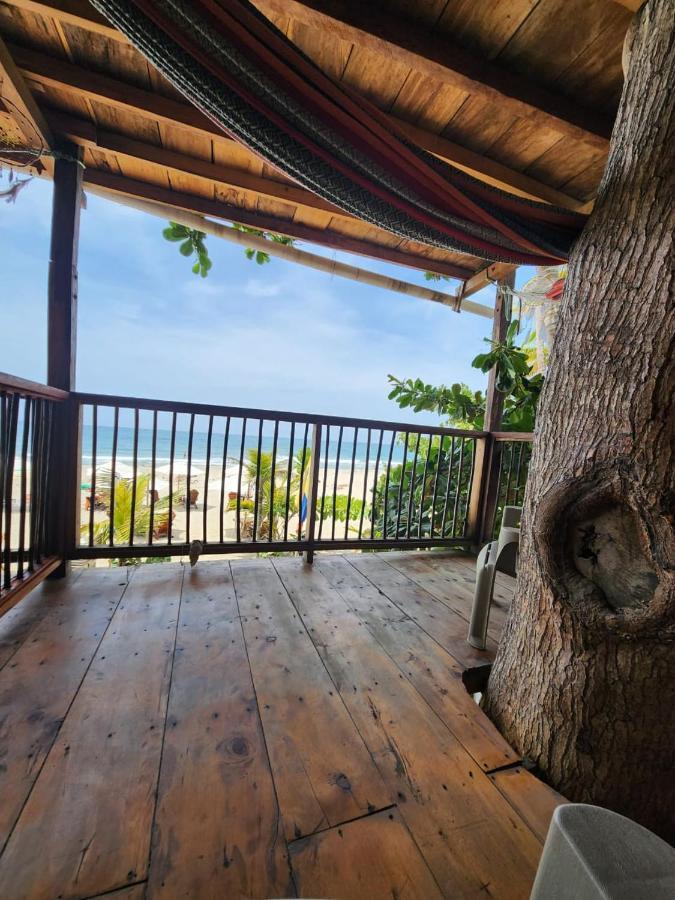 El Almendron Beach Hostel Guachaca Extérieur photo